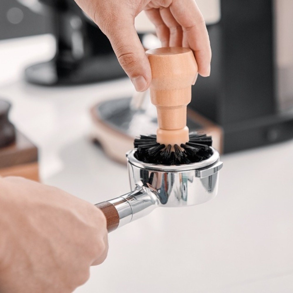 Wooden Handle Coffee Tamper Cl - Blush Brush Kabuki avis et prix