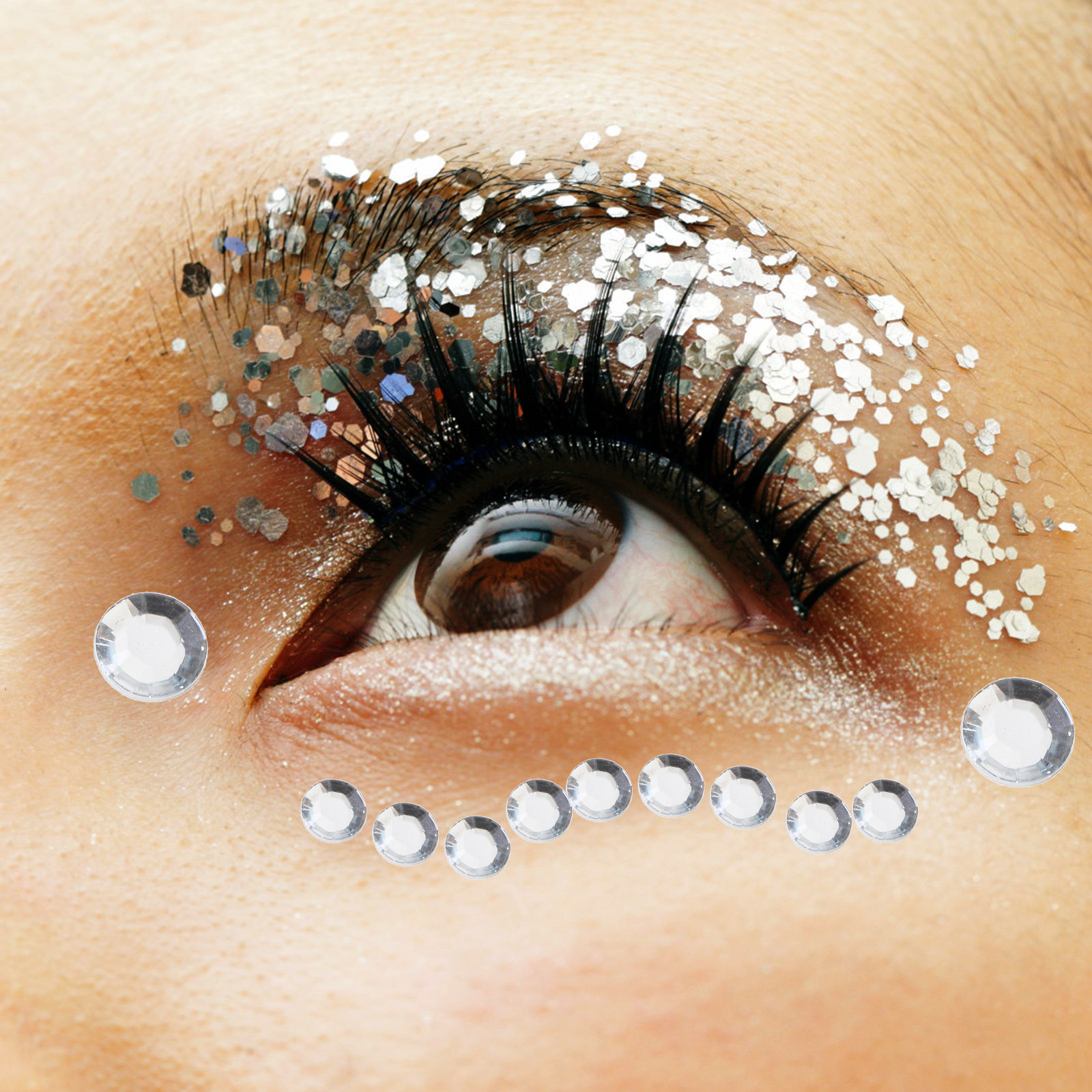 12 Sheets Rhinestone Acrylic S - Beauty Makeup Diary avis et prix