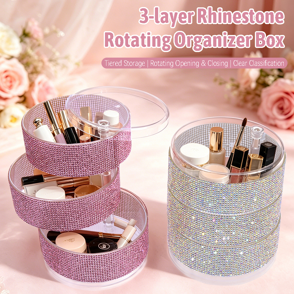 3-Layer Rotating Rhinestone Ma - Eyeshadow Palette avis et prix