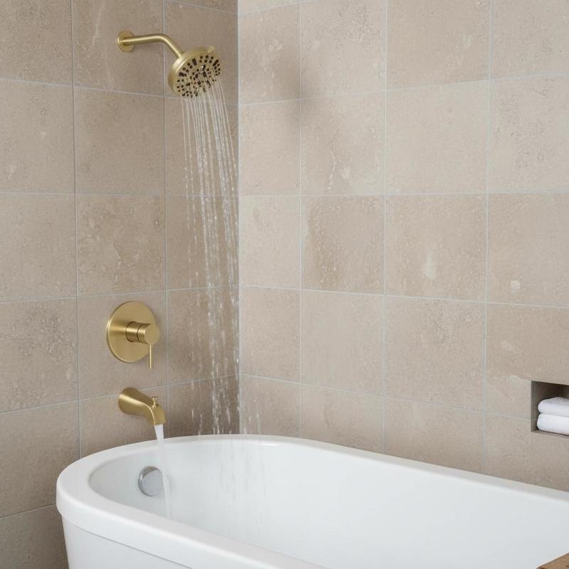 Bathtub Shower Fixture Combo 5 - Setting Spray avis et prix