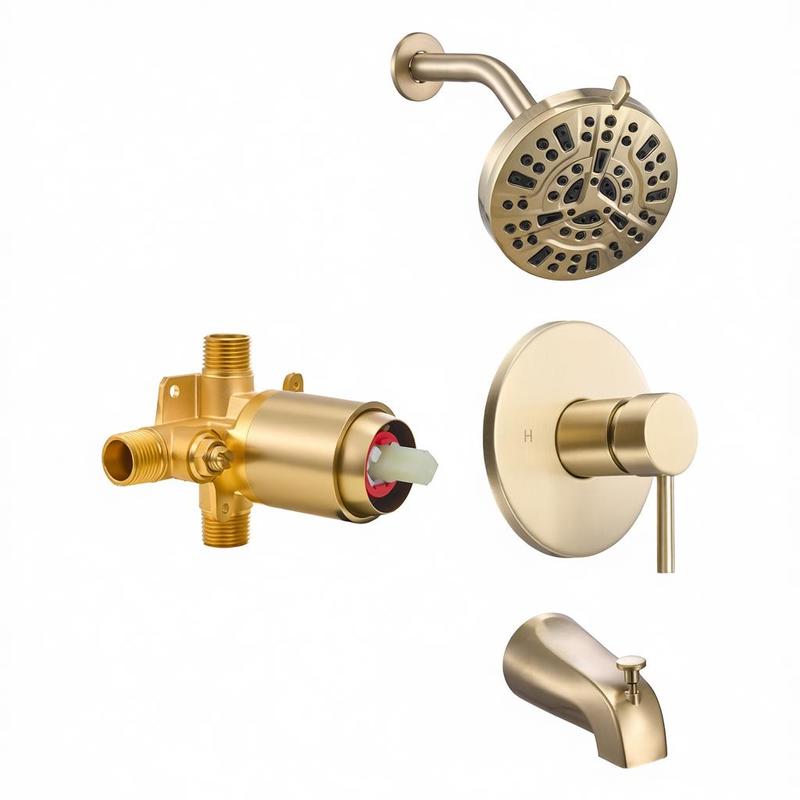 Bathtub Shower Fixture Combo 5 - Setting Spray avis et prix