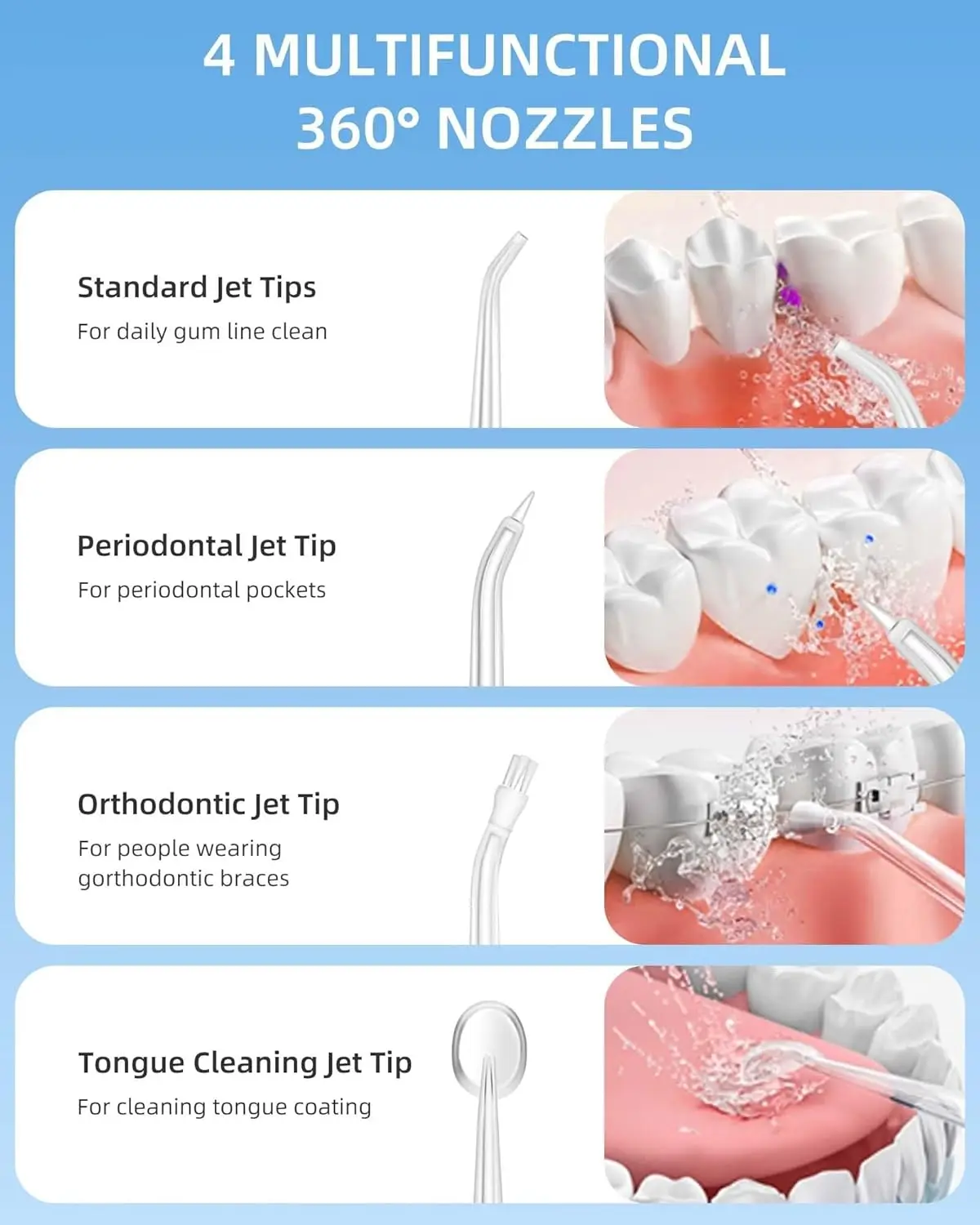 Oral Irrigator Portable Water  - Micellar Water Cleanser avis et prix