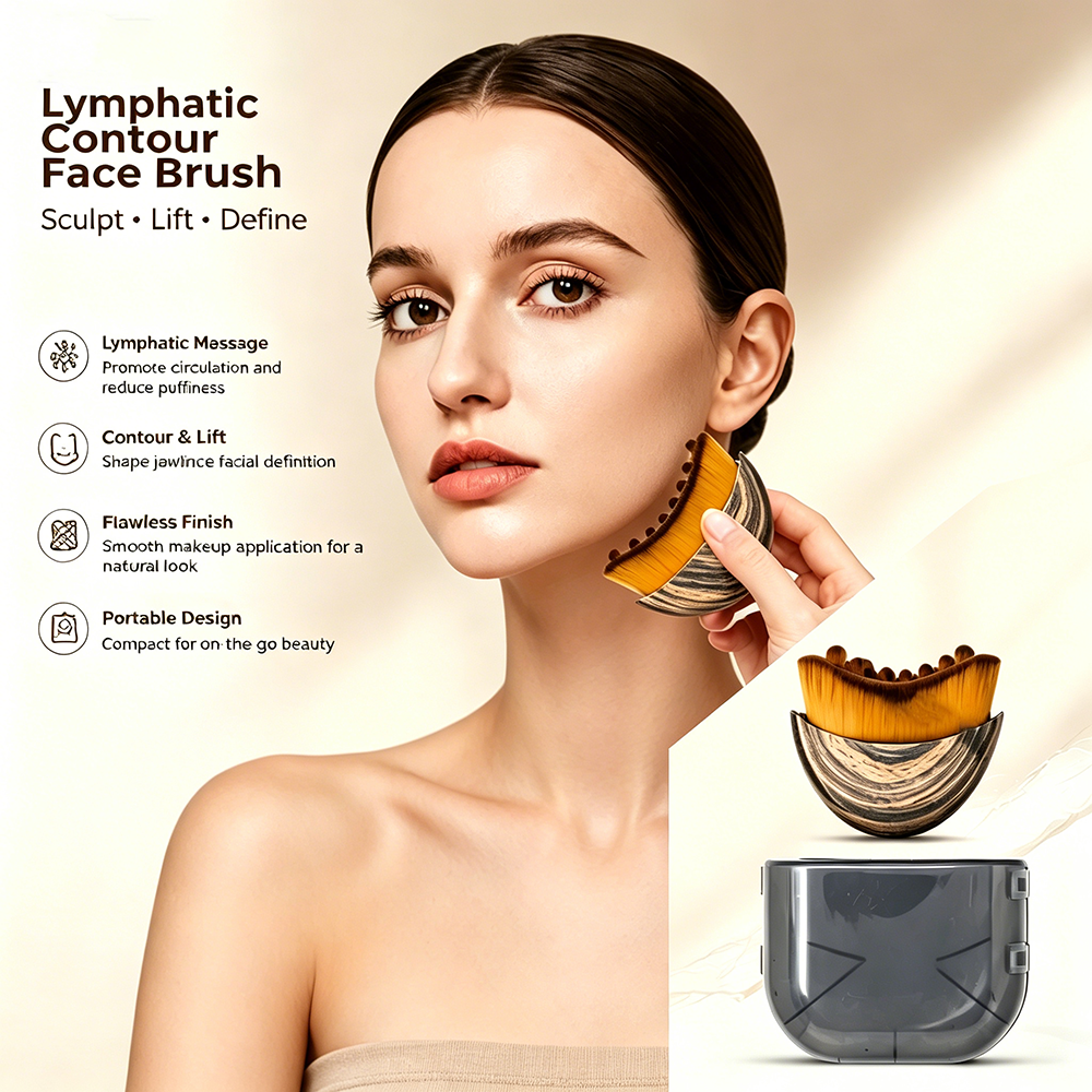 Portable Lymphatic Contour Bru - Blush Brush Kabuki avis et prix