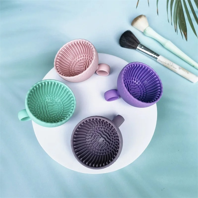 Soft Silicone Makeup Brush Cle - Cosmetic Sponge avis et prix
