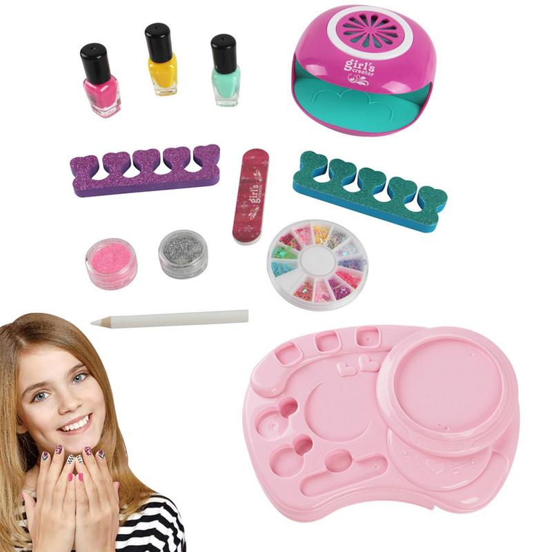 Kids Nail Polish Set Girls Nai - Beauty Makeup Kit For Kids avis et prix
