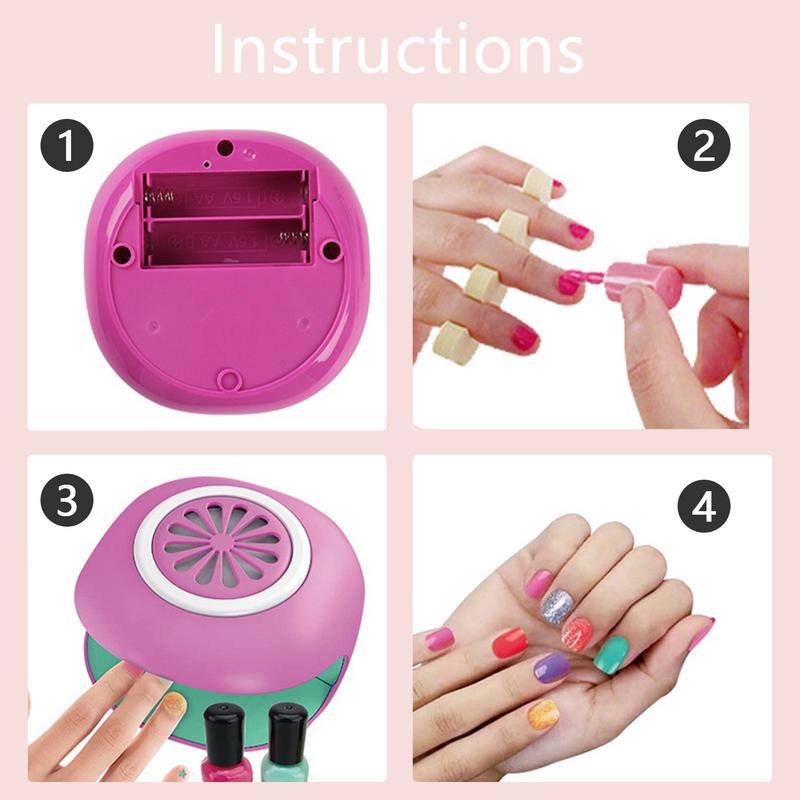 Kids Nail Polish Set Girls Nai - Beauty Makeup Kit For Kids avis et prix