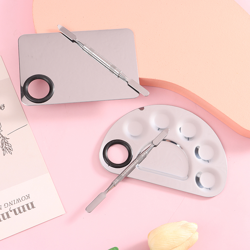 ●Stainless Steel Makeup Mixer  - Beauty Makeup Eyeshadow Palette avis et prix